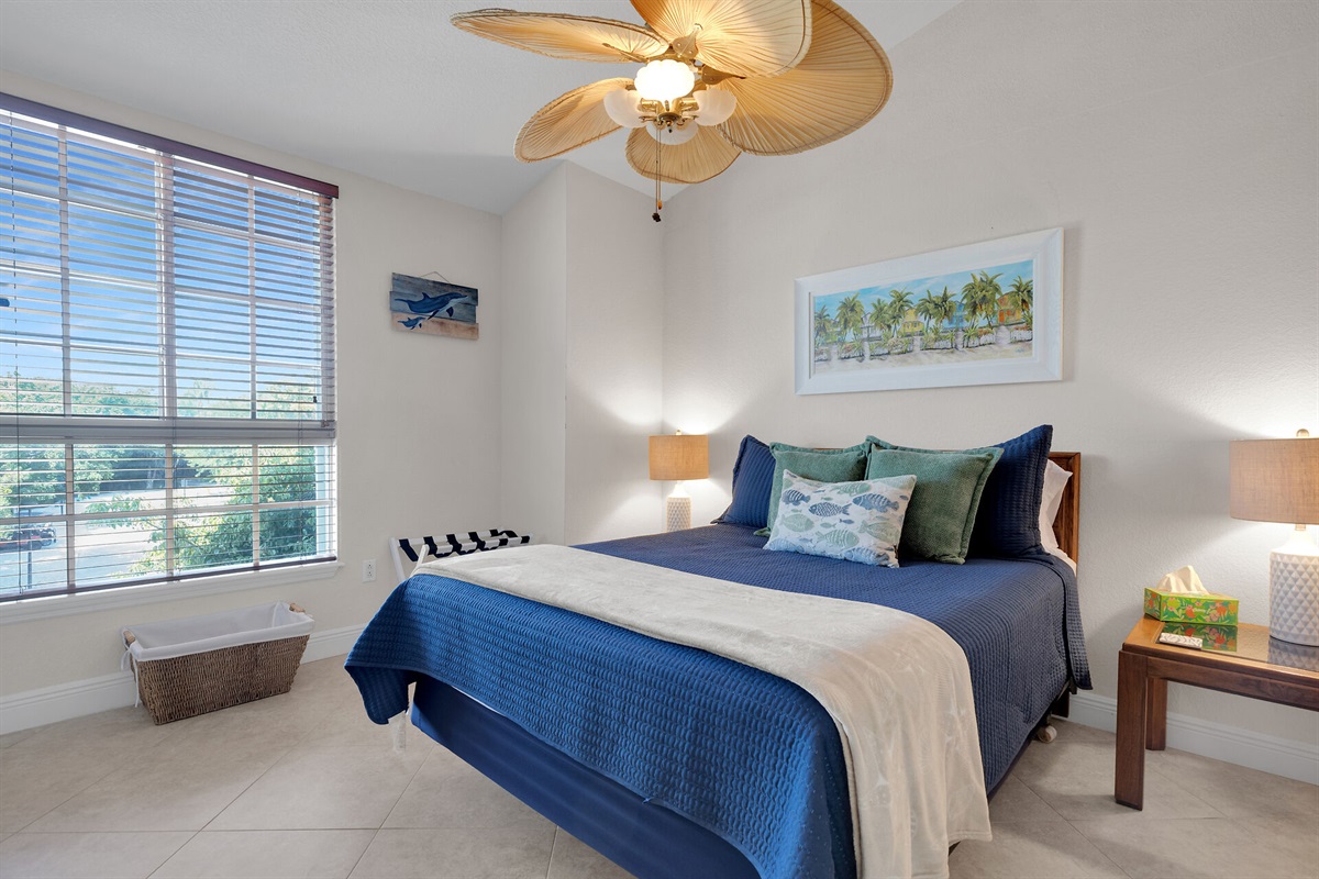 Second Bedroom on Second Floor with private bath