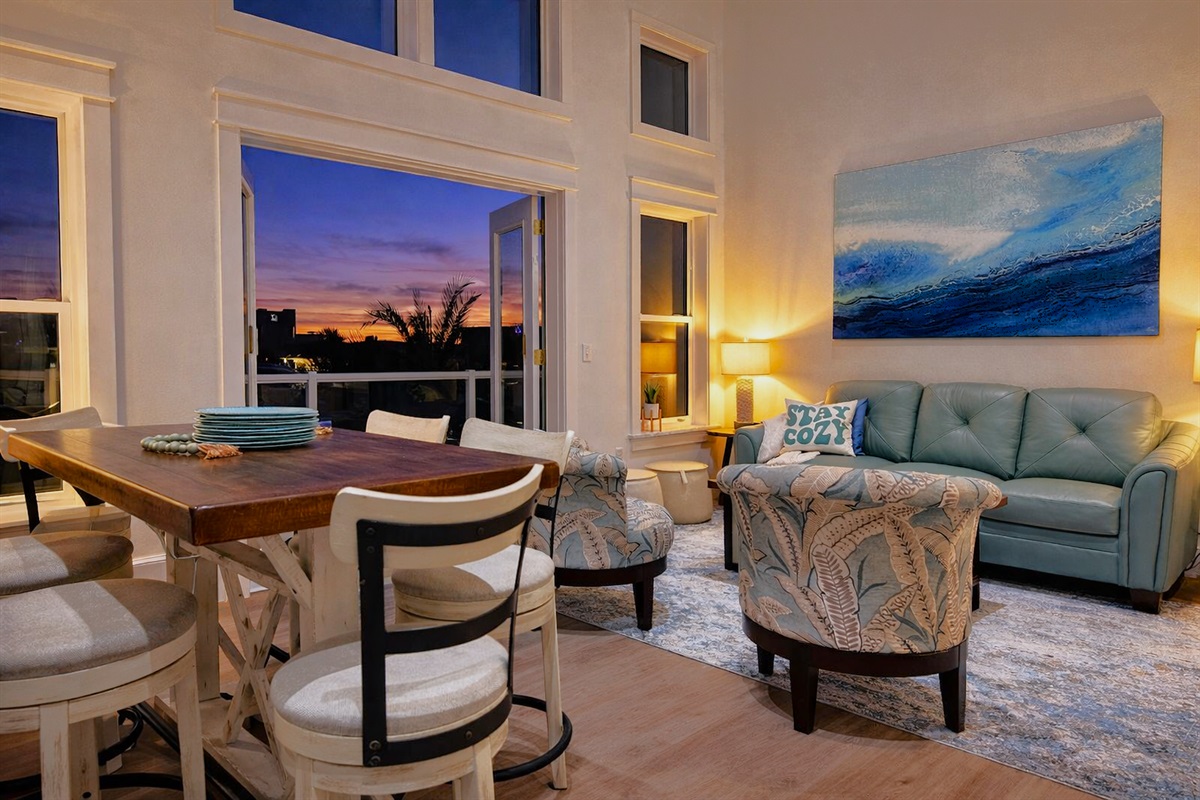 Dining + Living Room