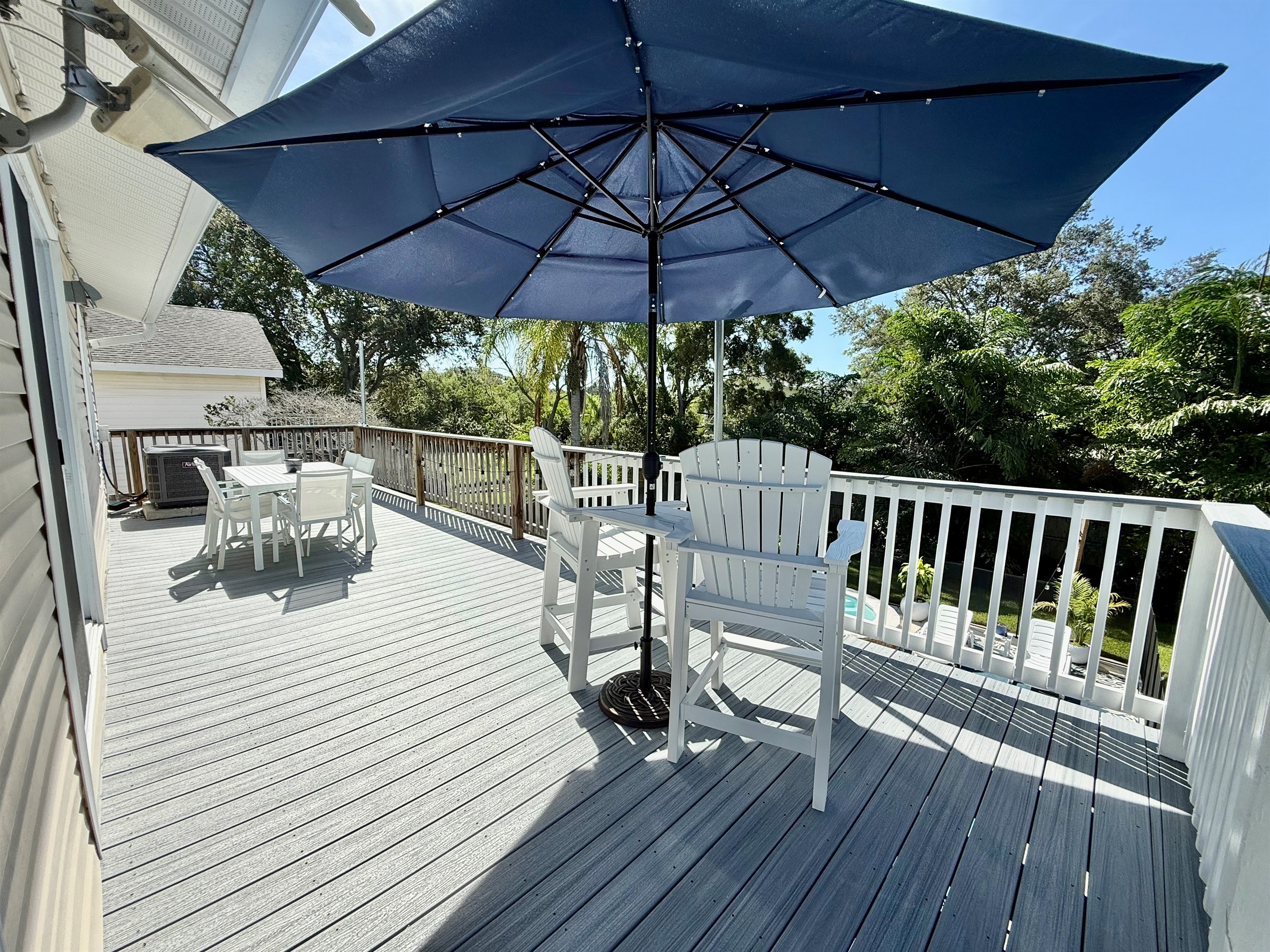 Catch some rays or enjoy the shade — this terrace has space for everyone.