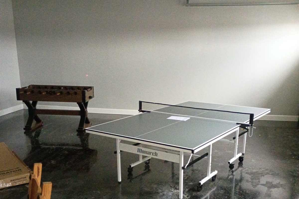 Pool Table added to Game room