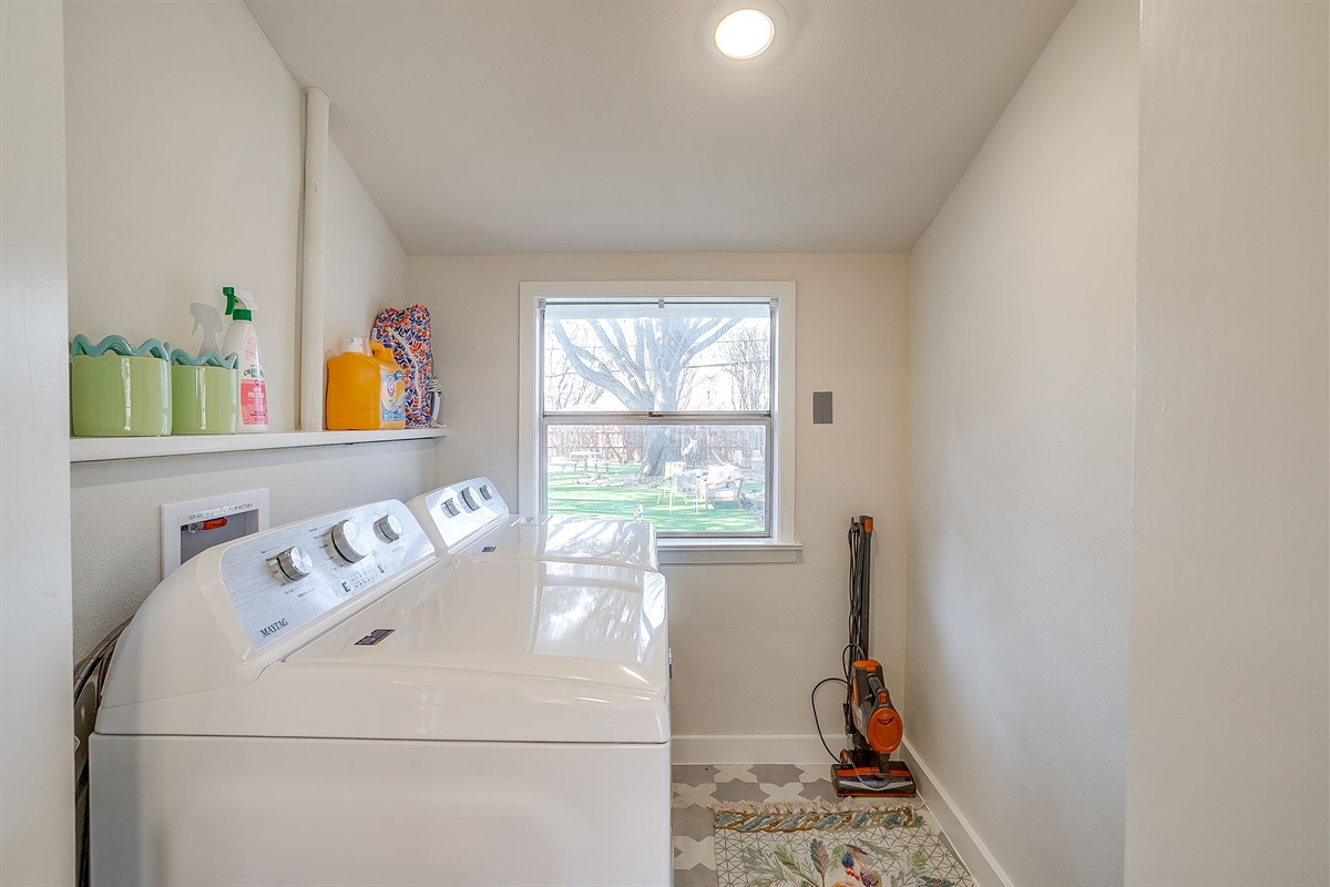 In-home laundry for extended stays