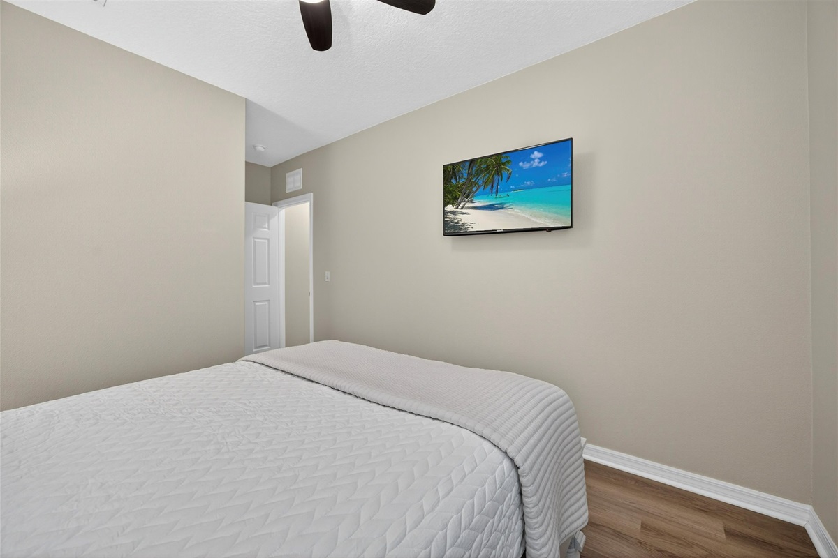Another cozy king room designed for relaxation after adventure-filled days.