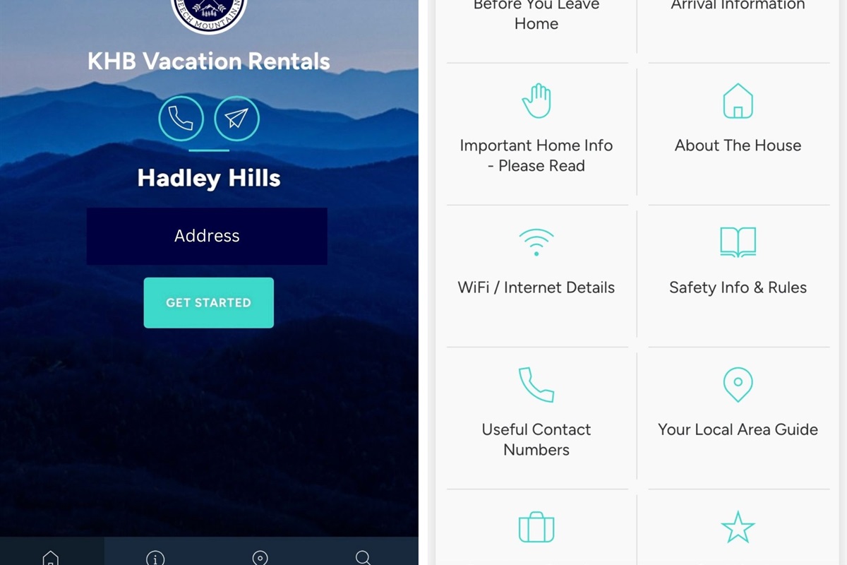 We utilize a digital guidebook so you have all the information you need for your stay at your fingertips. Sent before your stay so you know what to expect.