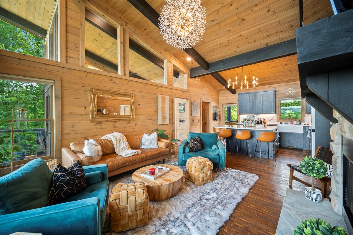 Luxurious and cozy, the best of both worlds.