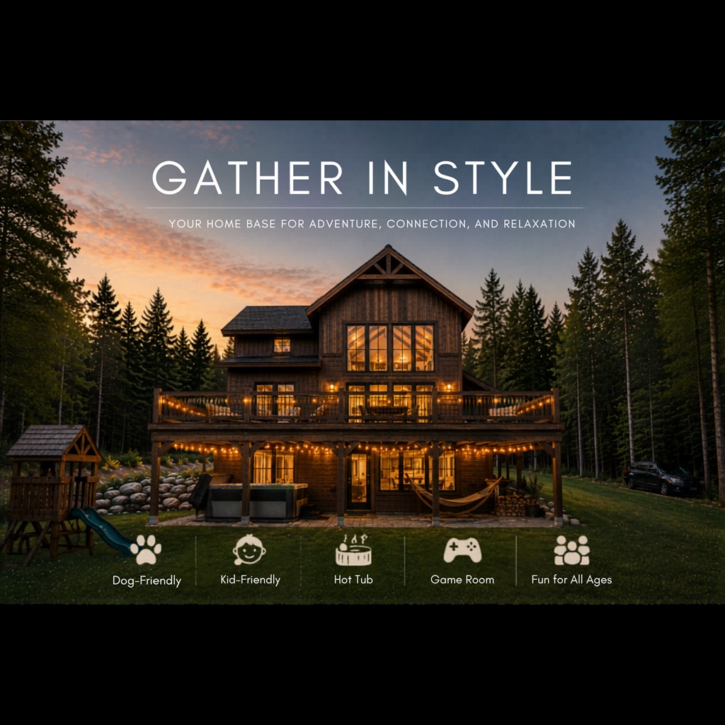 Brand new construction, 5 bed, 3.5 bath home that is thoughtfully designed for connection, comfort, and unforgettable time together.
