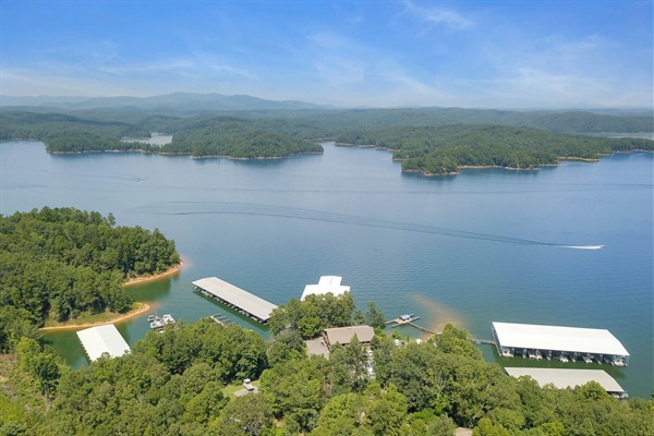 Visit Carter's Lake to  enjoy boating, fishing (bass, trout), kayaking, and swimming.