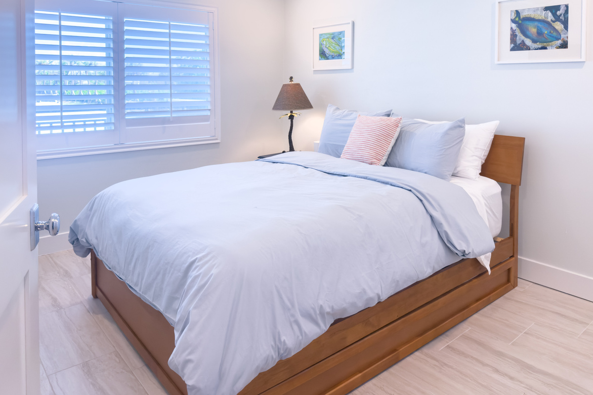 Secondary Queen Bedroom with Trundle Bed