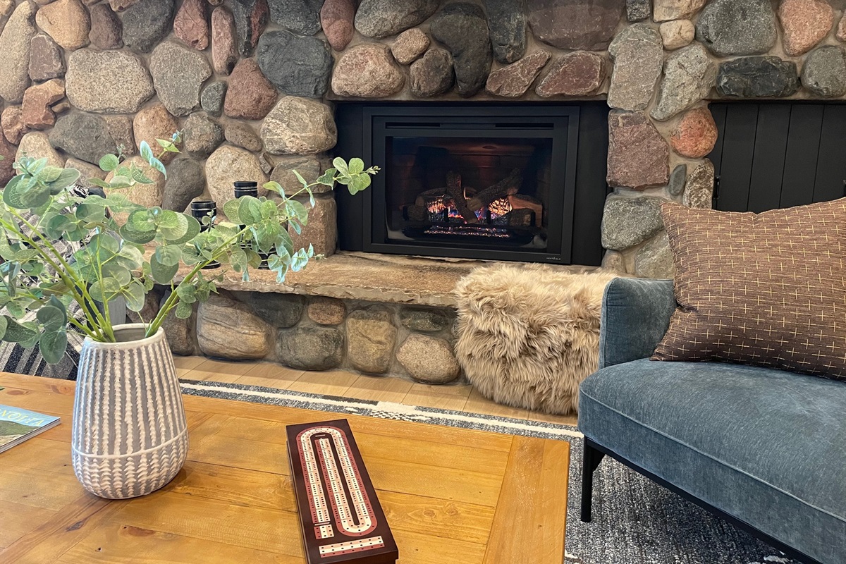 Gas fireplace