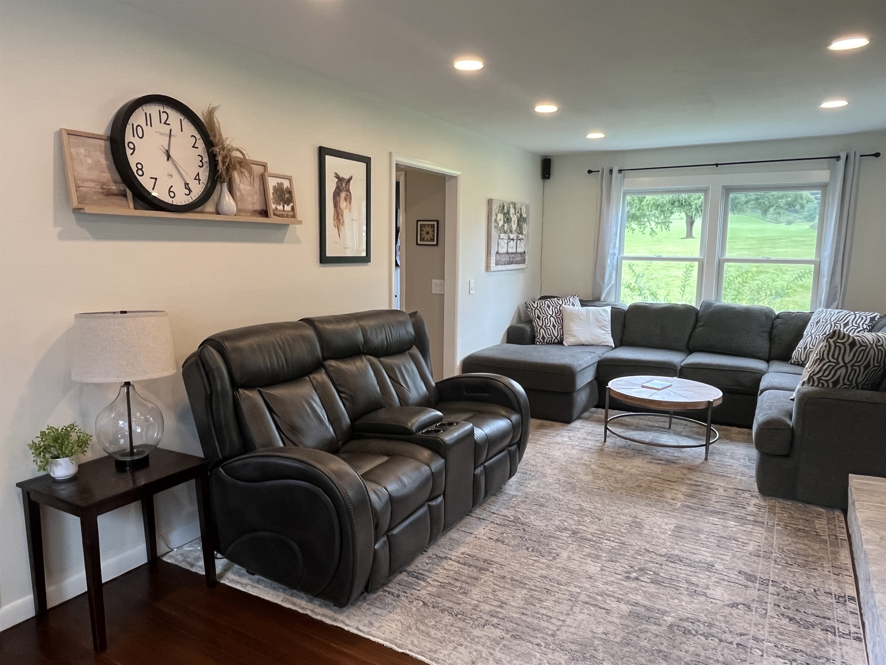 Plenty of room to relax together