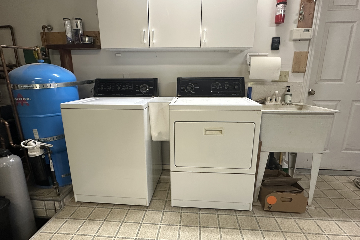 Laundry Room in Garage