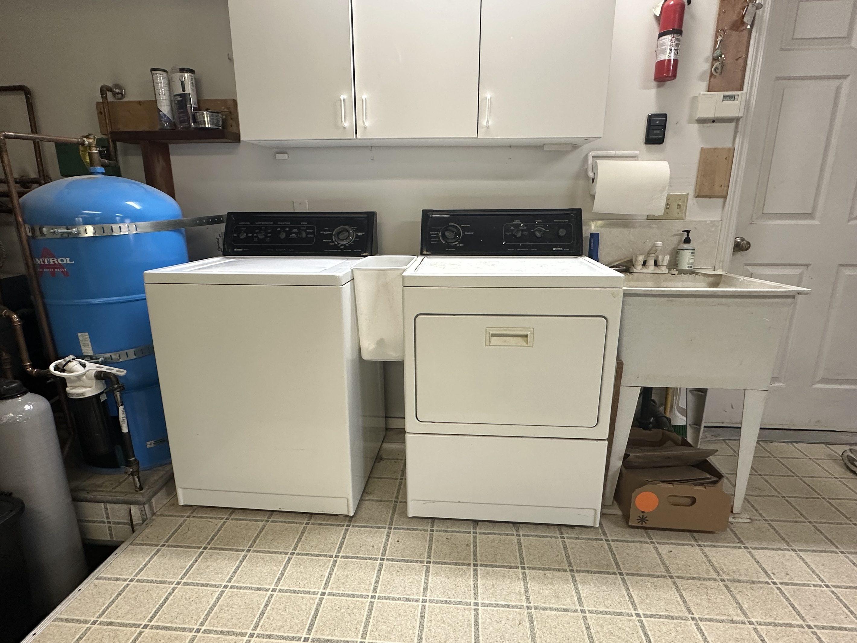 Laundry Room in Garage