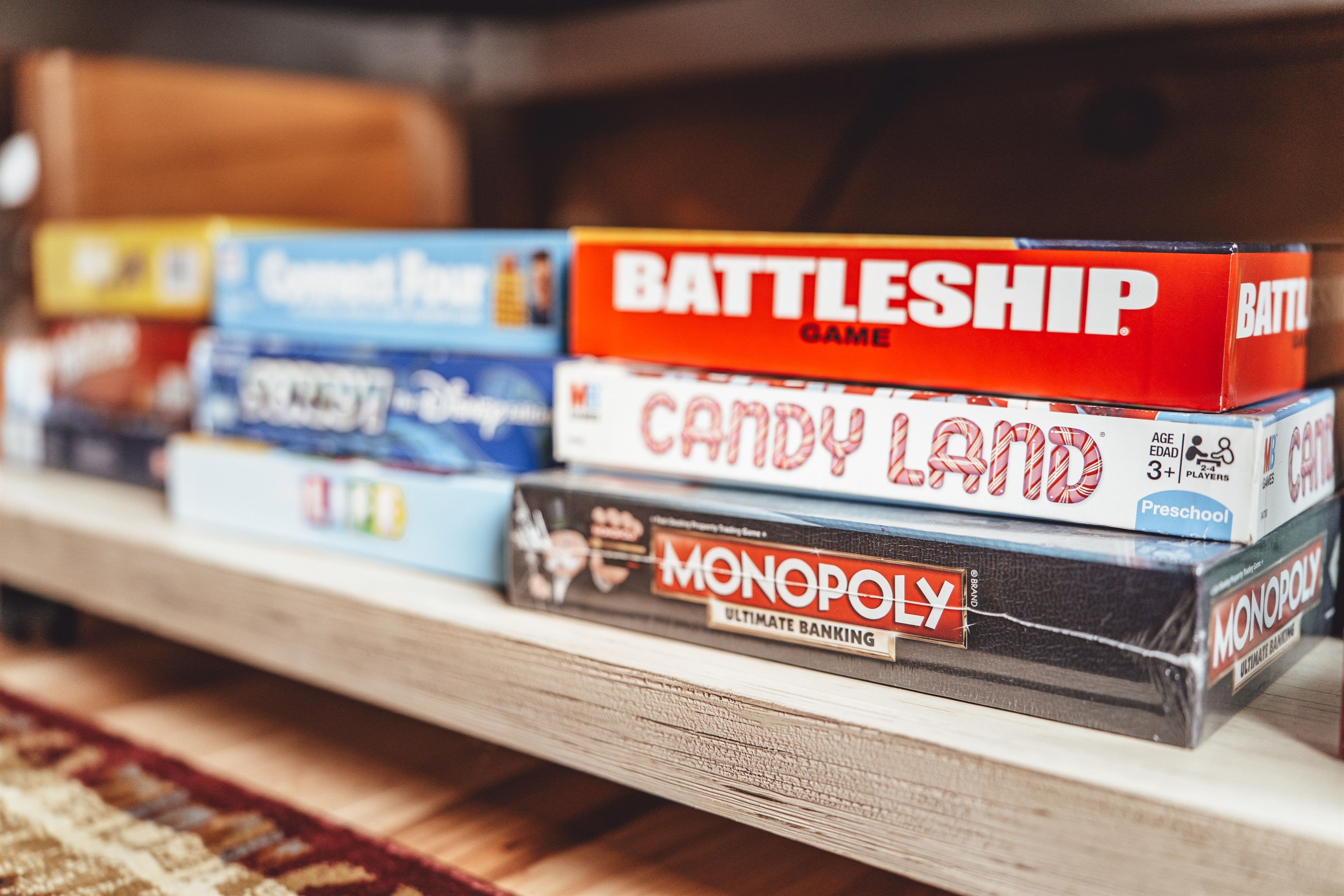 Lots of Board Games for Everyone in your Group