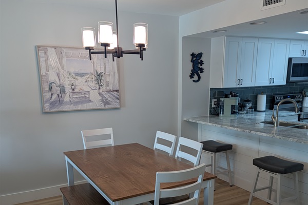 Dining Table with Seating for 6