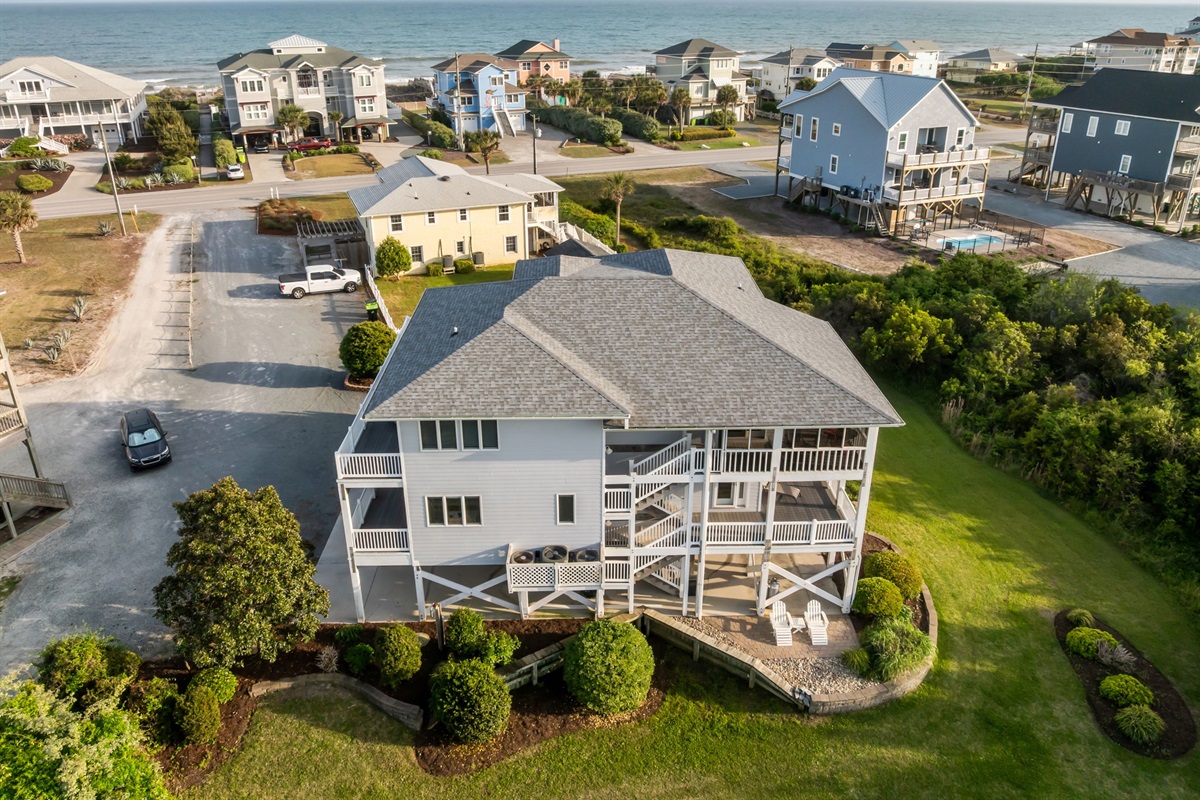 Prime location in a quiet beachside community just moments from the shoreline