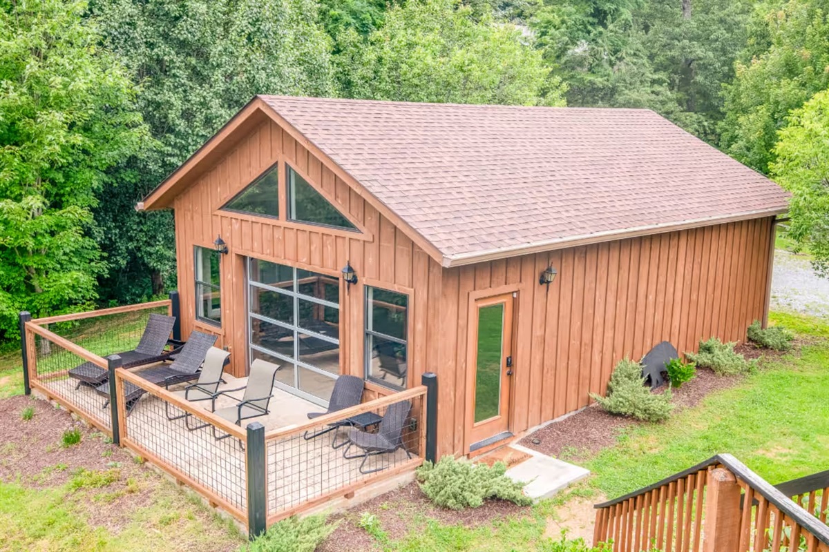 Pool House Exterior