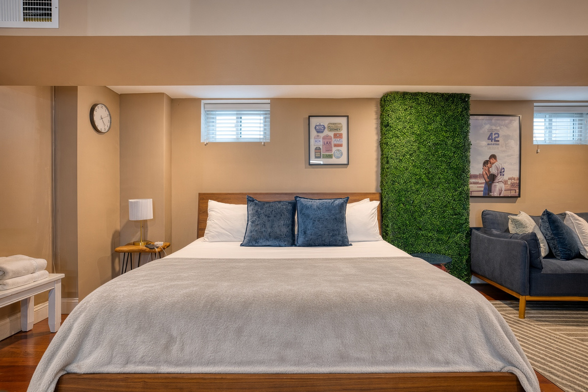 King bed #3 in lower floor bedroom suite