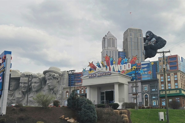 One of the many sights in Sevierville