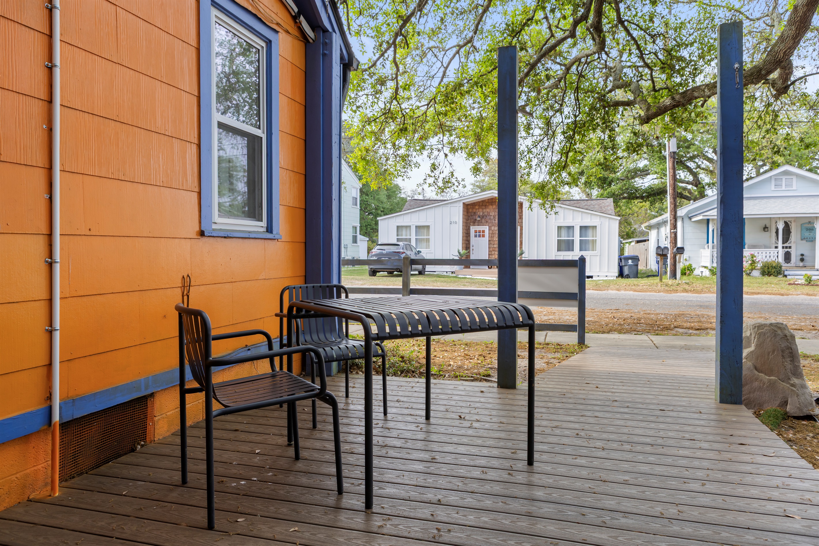 Enjoy your favorite sips on the deck