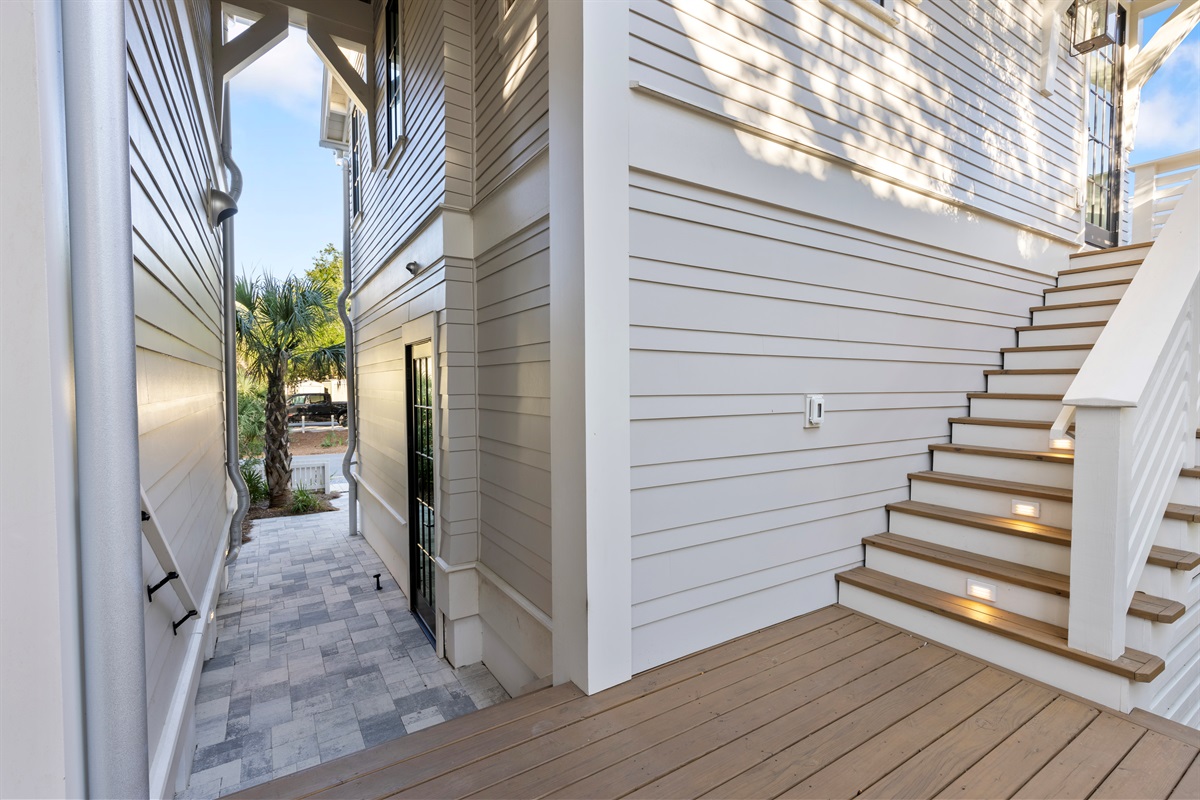 Back Deck to Carriage House