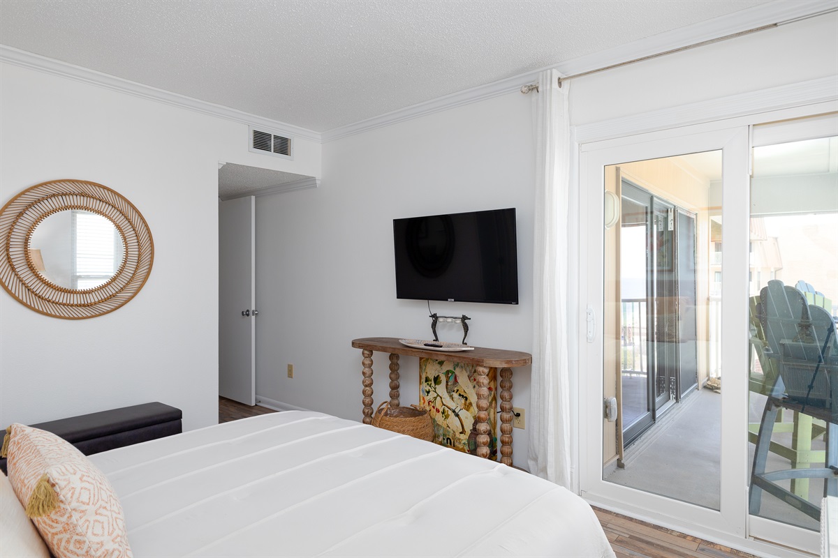 Balcony from master bedroom