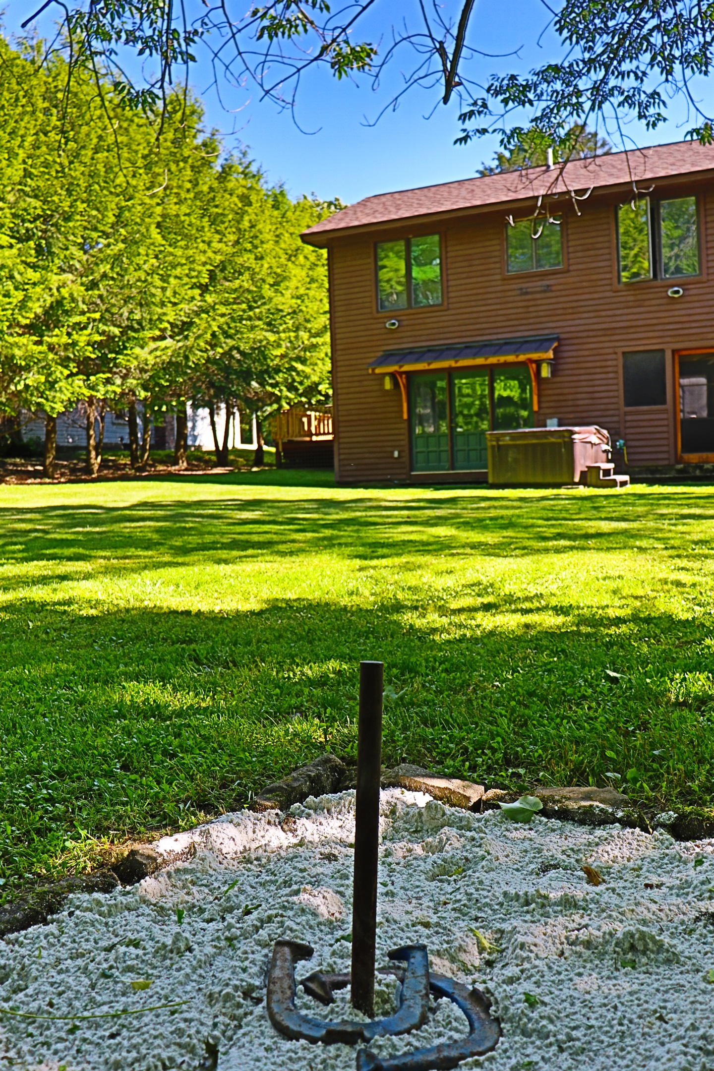 Horseshoe pits!