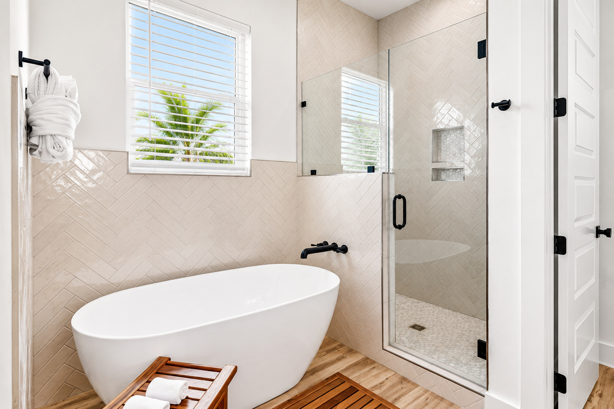 Private Bath – King Suite #1