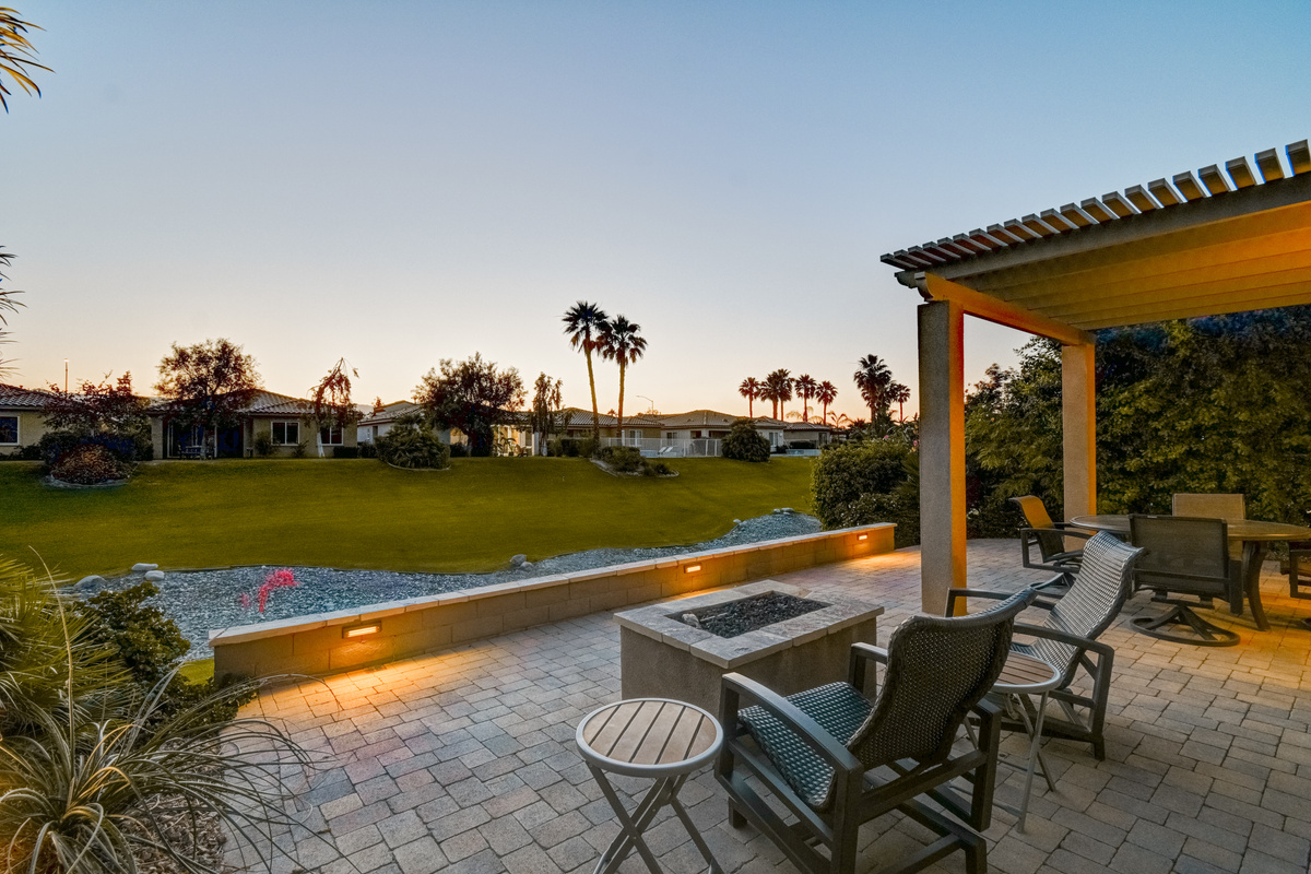 Back Patio - Sunset