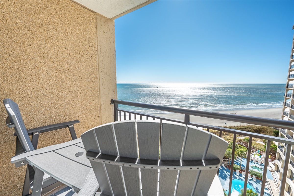 Breathtaking Views from Balcony!