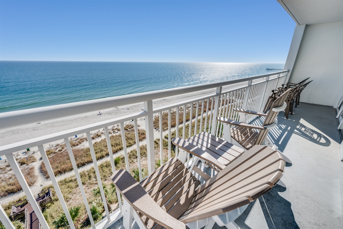 Amazing View from the Balcony!