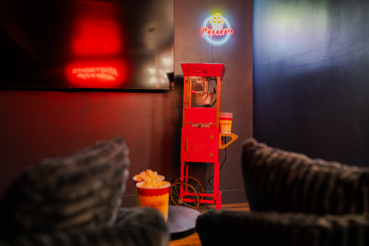 Your own private cinema experience - no tickets required.
