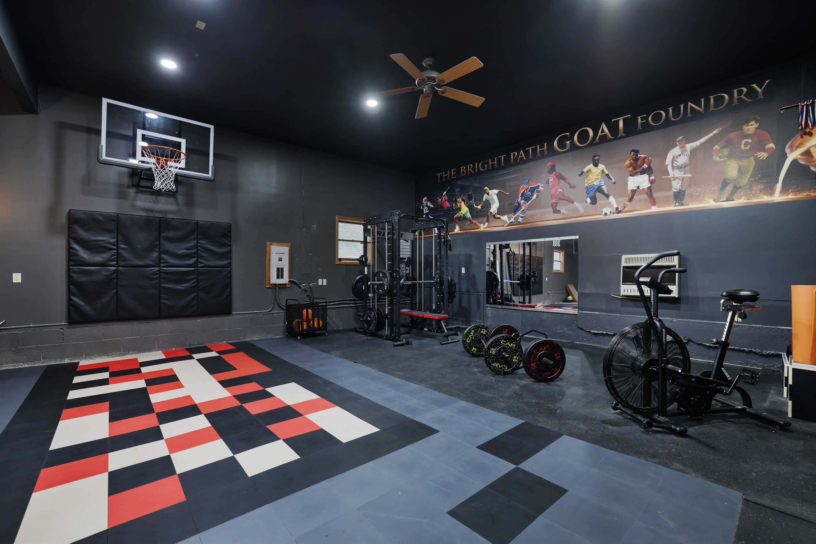 GOAT House | Sports Retreat + Indoor Bball