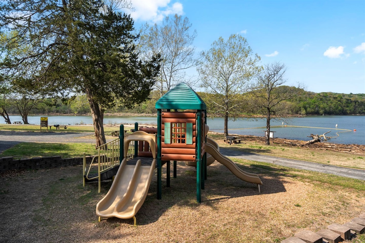 Family-friendly playground nearby at Cricket Creek Park. (.8 of a mile)