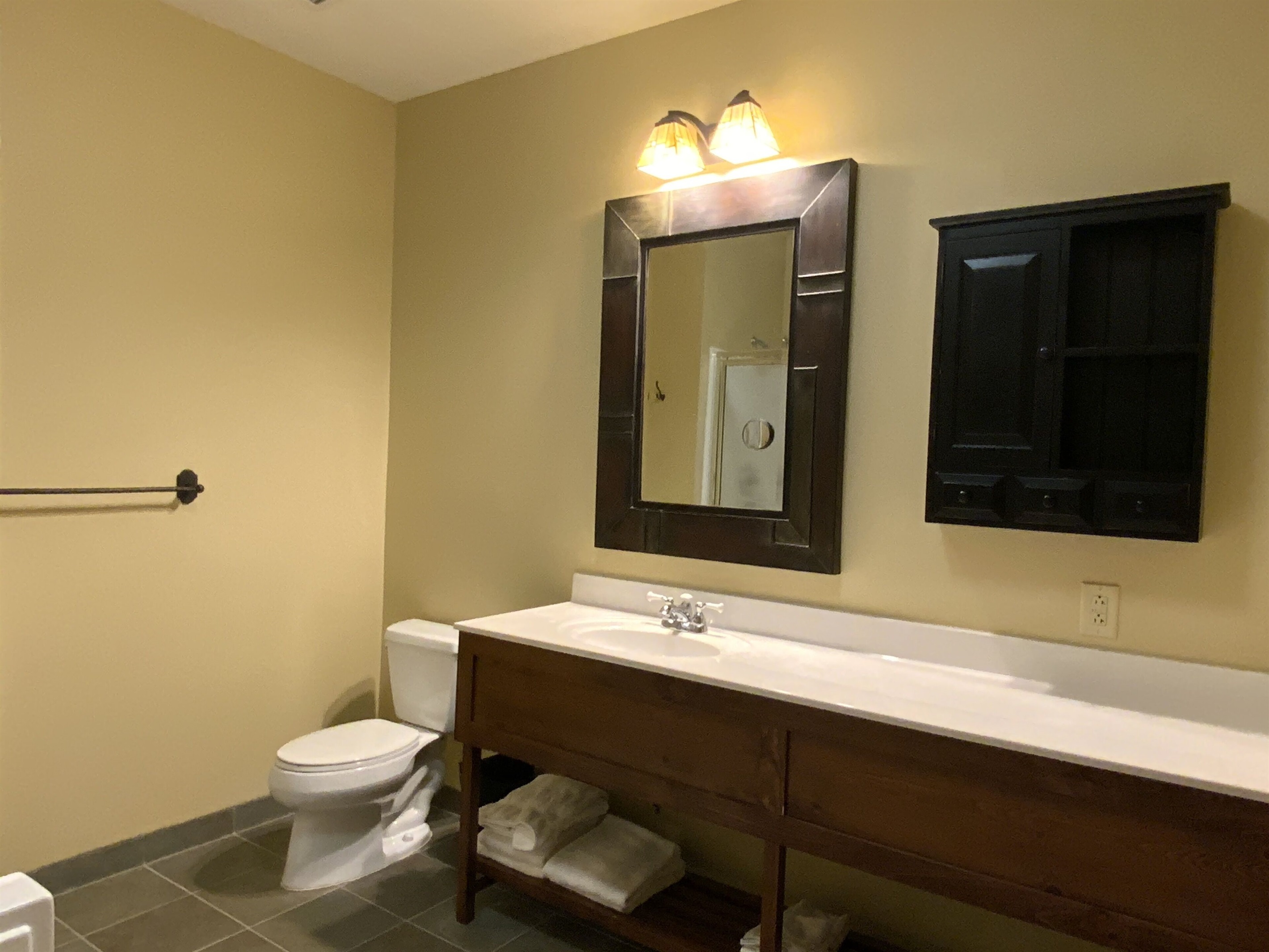 Master Bathroom with garden tub and separate shower.