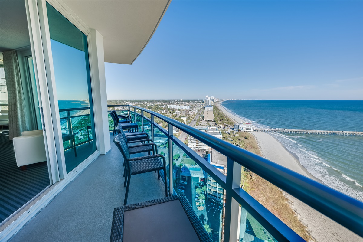 Amazing View from the Balcony!