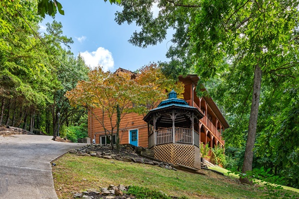 View From The Bottom of Drive