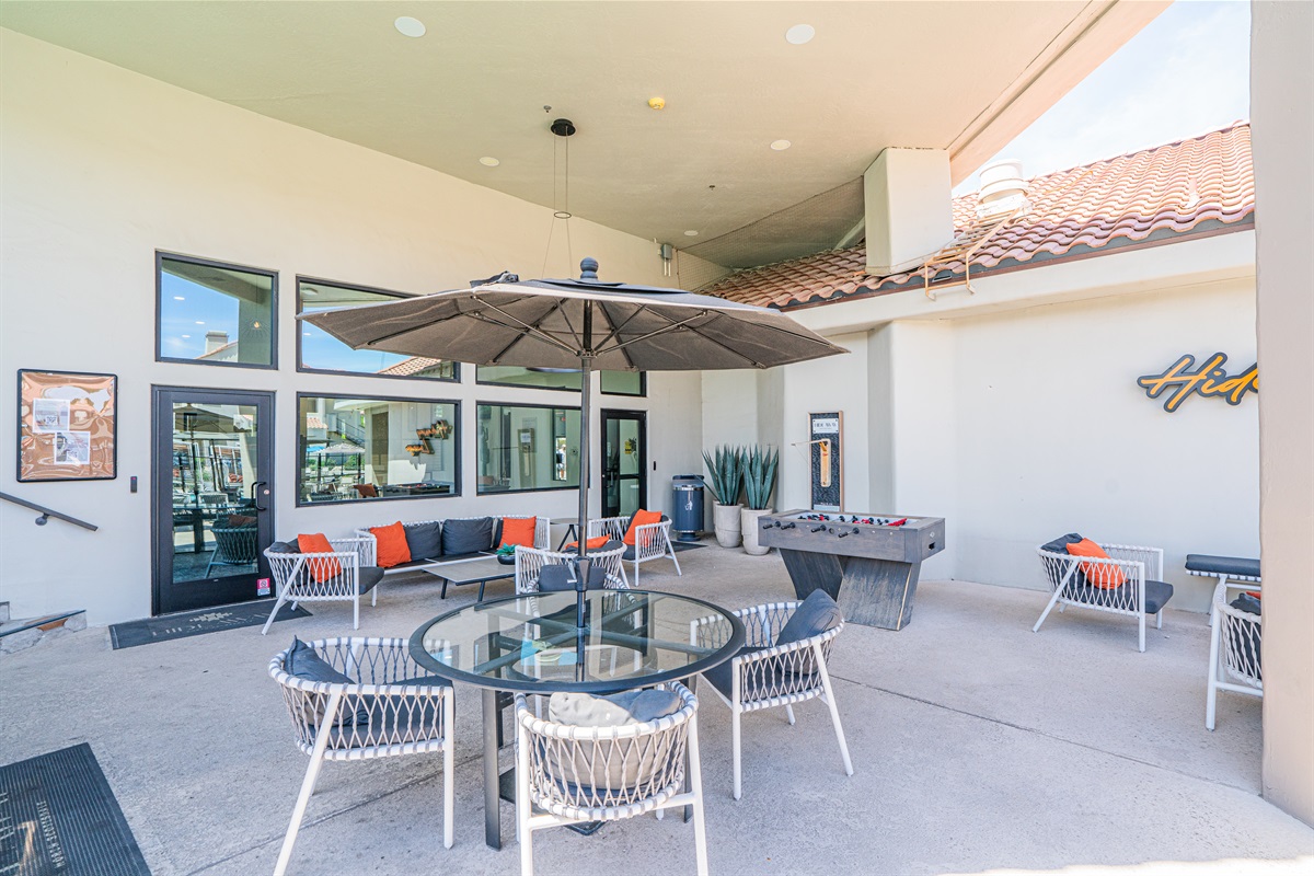 Outdoor space made for relaxing and making memories.