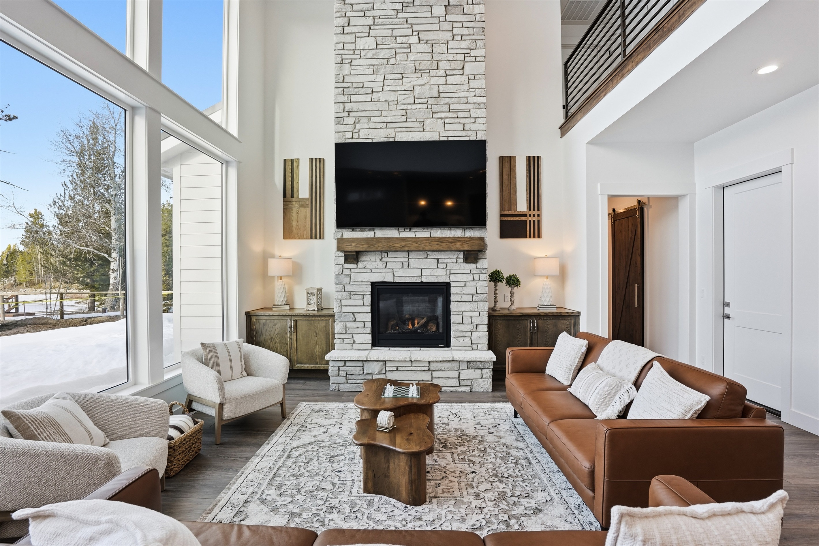 Elegant Home with Stunning Natural Views, Cozy Fireplace