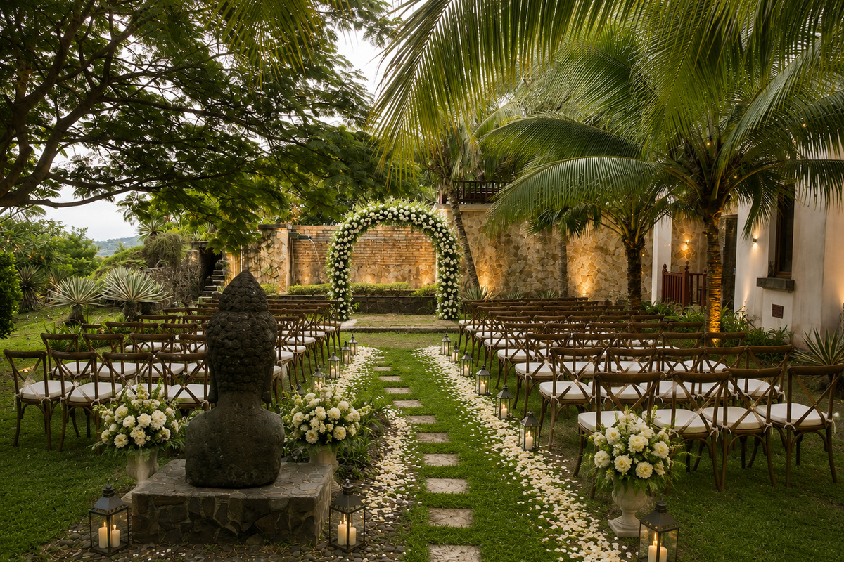 Host a wedding on the grounds 