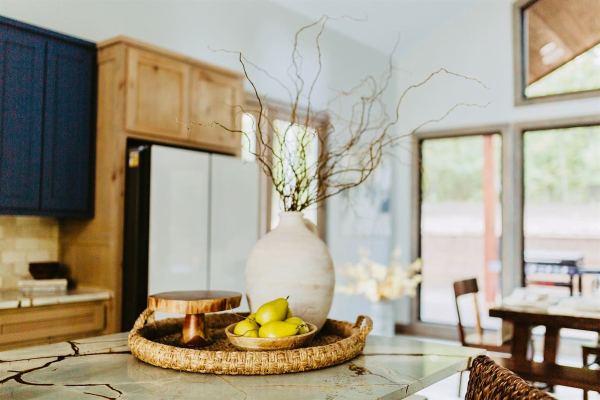 Beautiful touches throughout the cabin