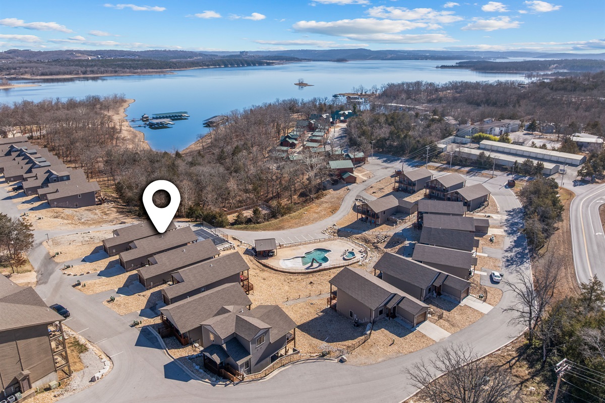 Sweeping views of lake