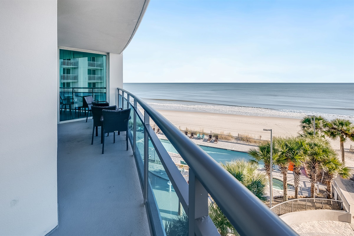 Breathtaking Views from Balcony!