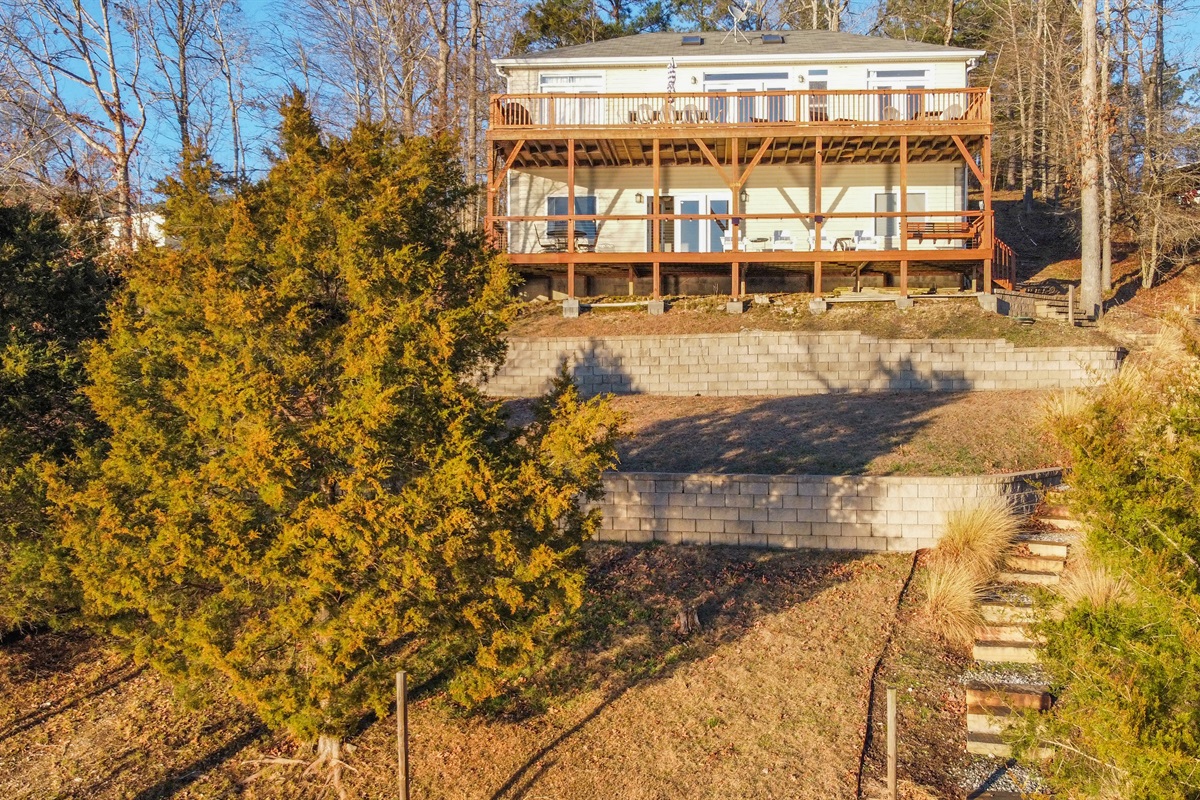 Exterior View from Fire Pit 