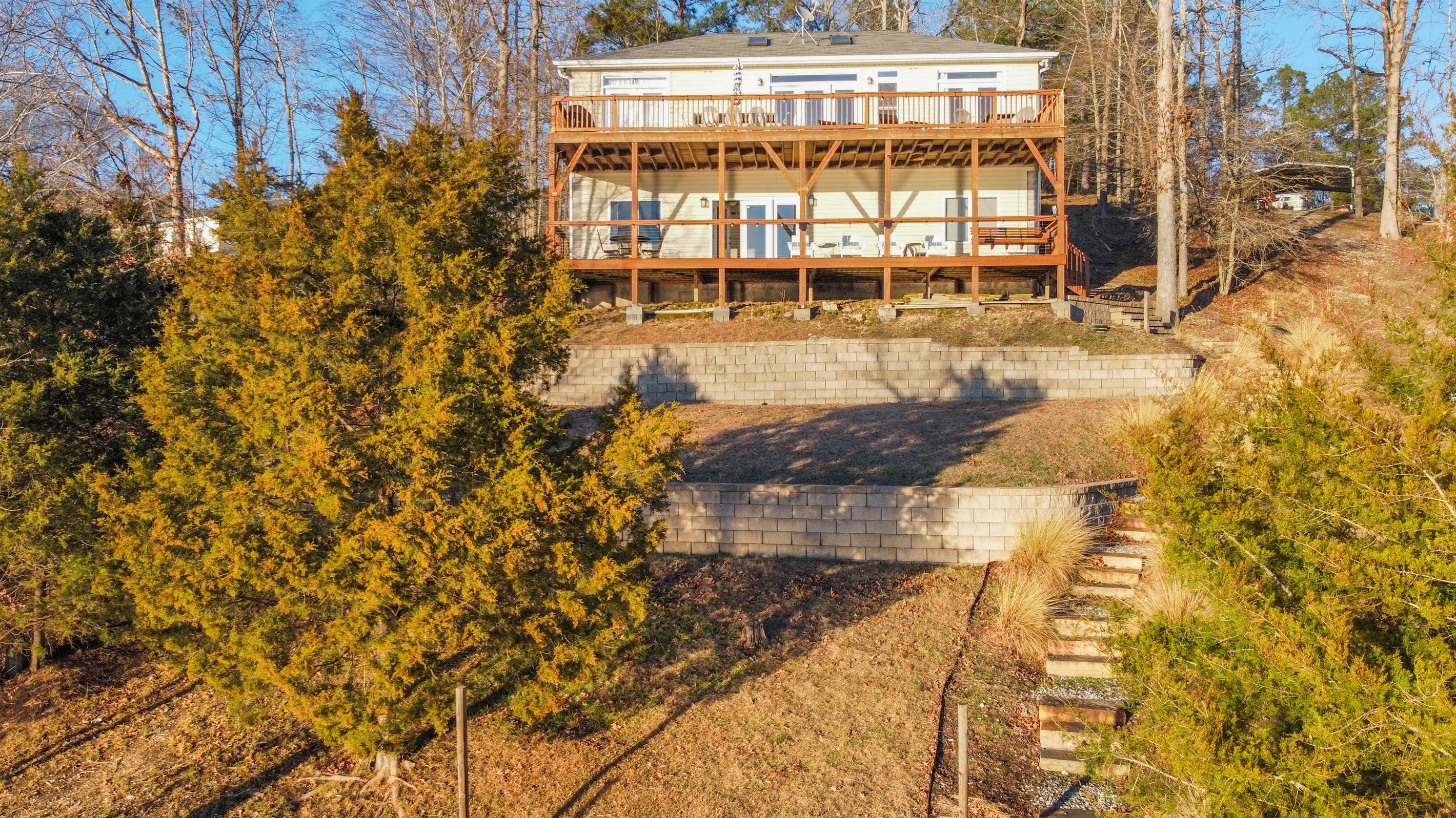 Exterior View from Fire Pit 