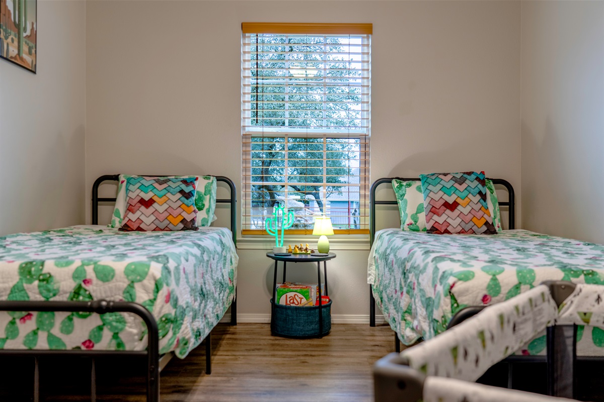 Twin XL room perfect for teens, kids or adults