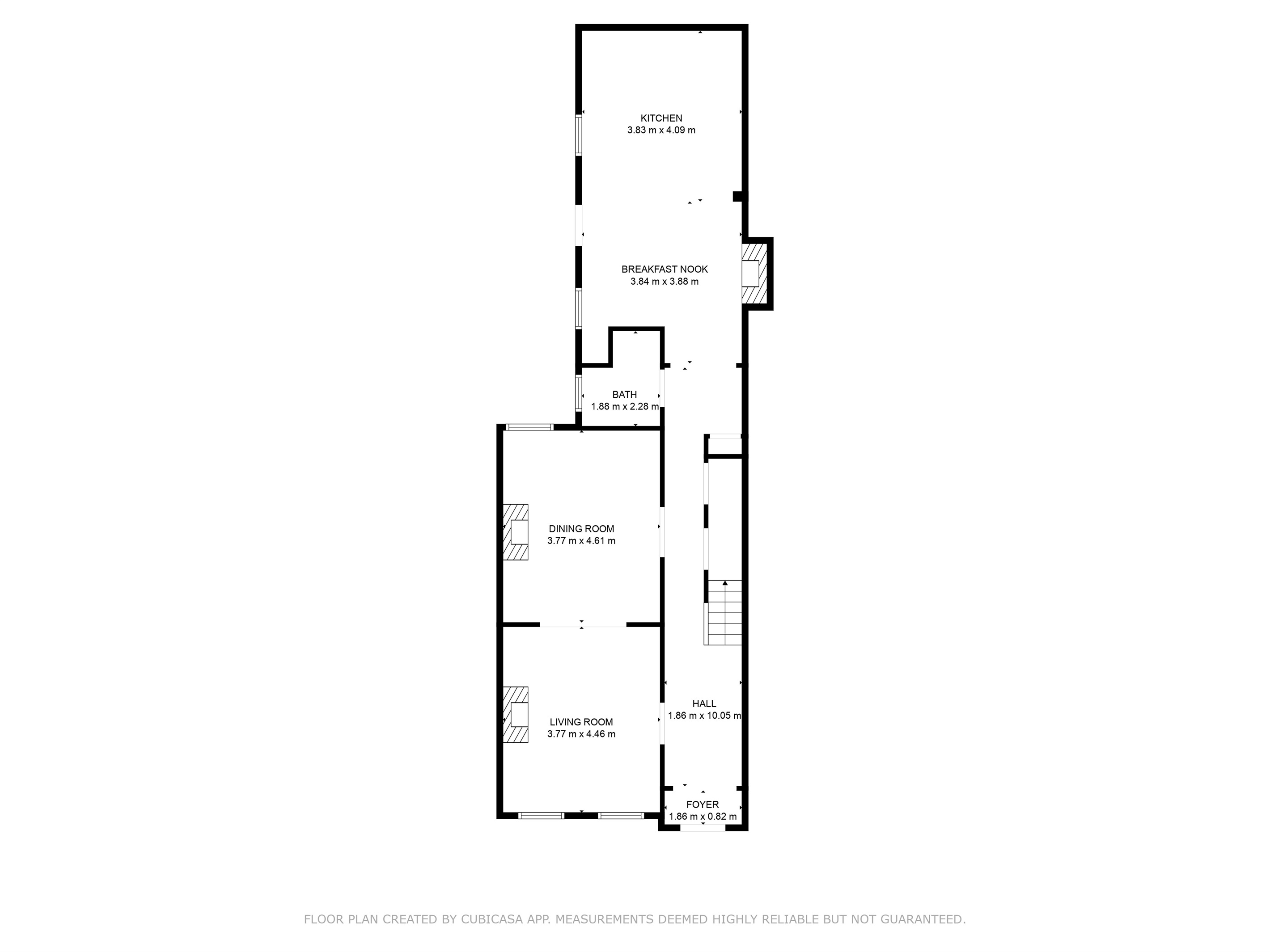 Floor Plan Downstairs: Explore spacious living in this well-designed layout perfect for gatherings!