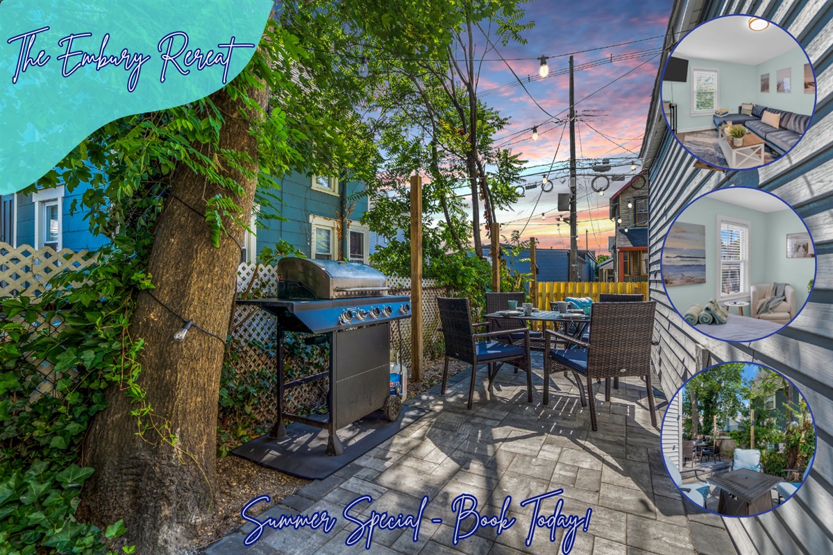 BBQ grill is available for shared use with other unit. No exceptions, and thanks for your co-operation!