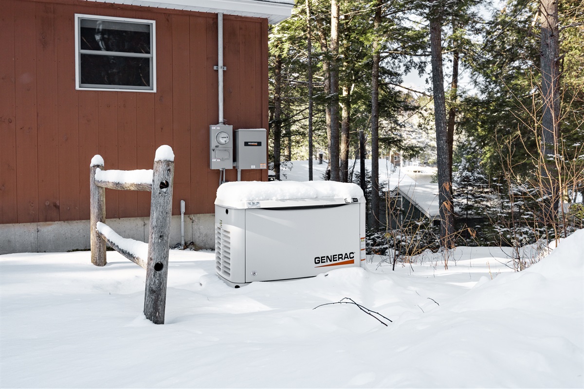 Full house generator, no worriew about power.