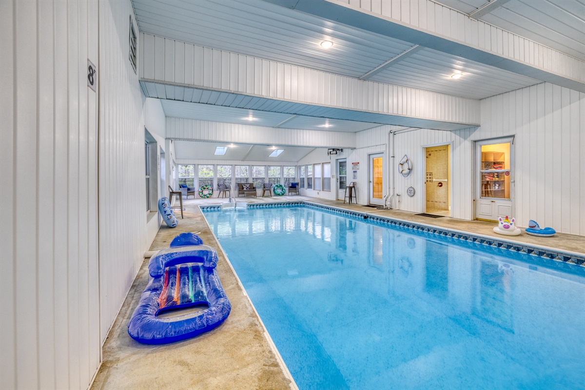 Huge Indoor Heated Pool