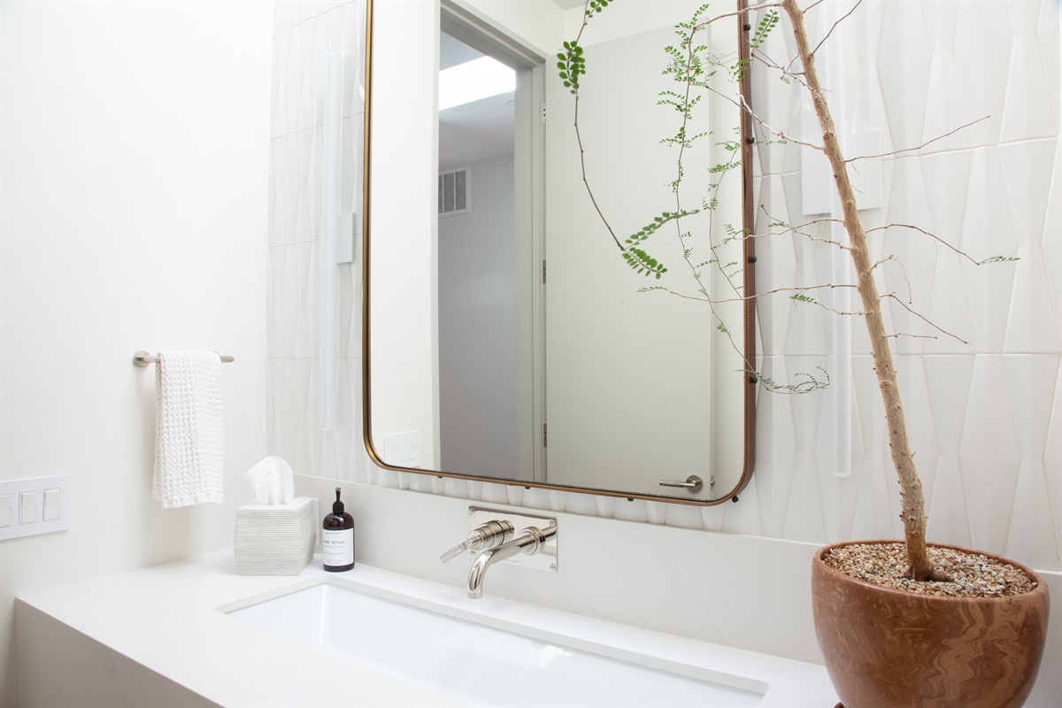 Powder bathroom