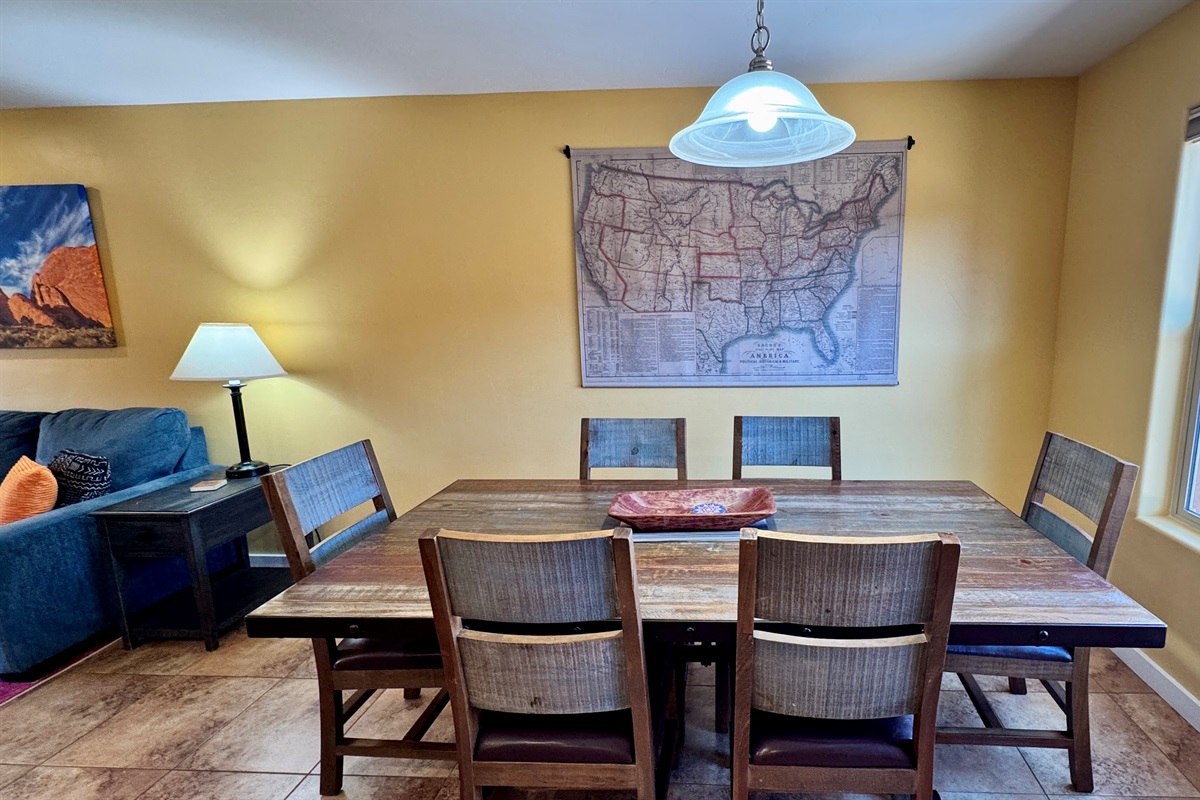 Dining Area With Seating For Six